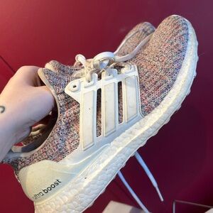 Adidas Ultraboost 4.0 Multicolor White size 9 Women’s
